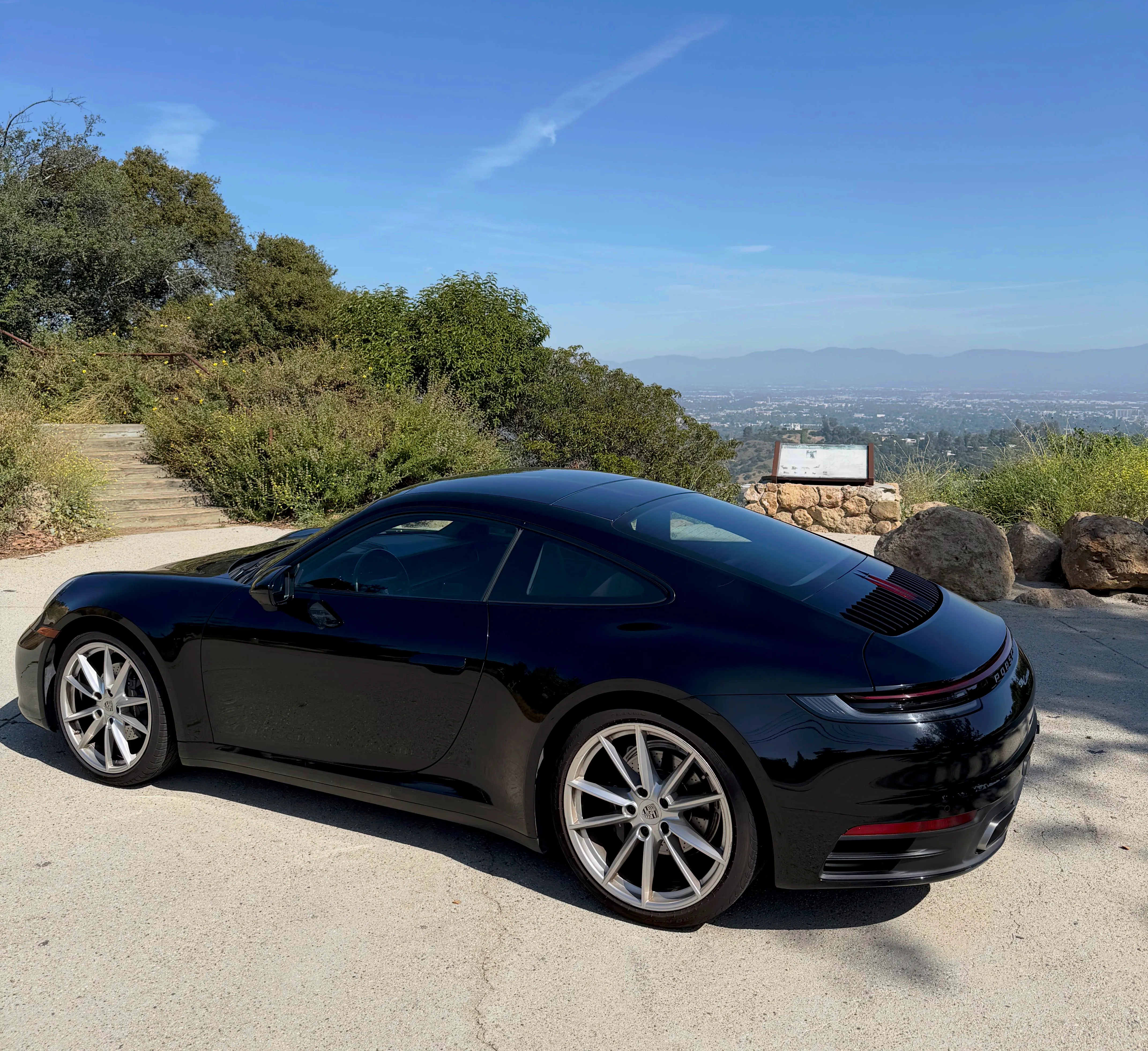 The 992 911 I rented in Los Angeles
